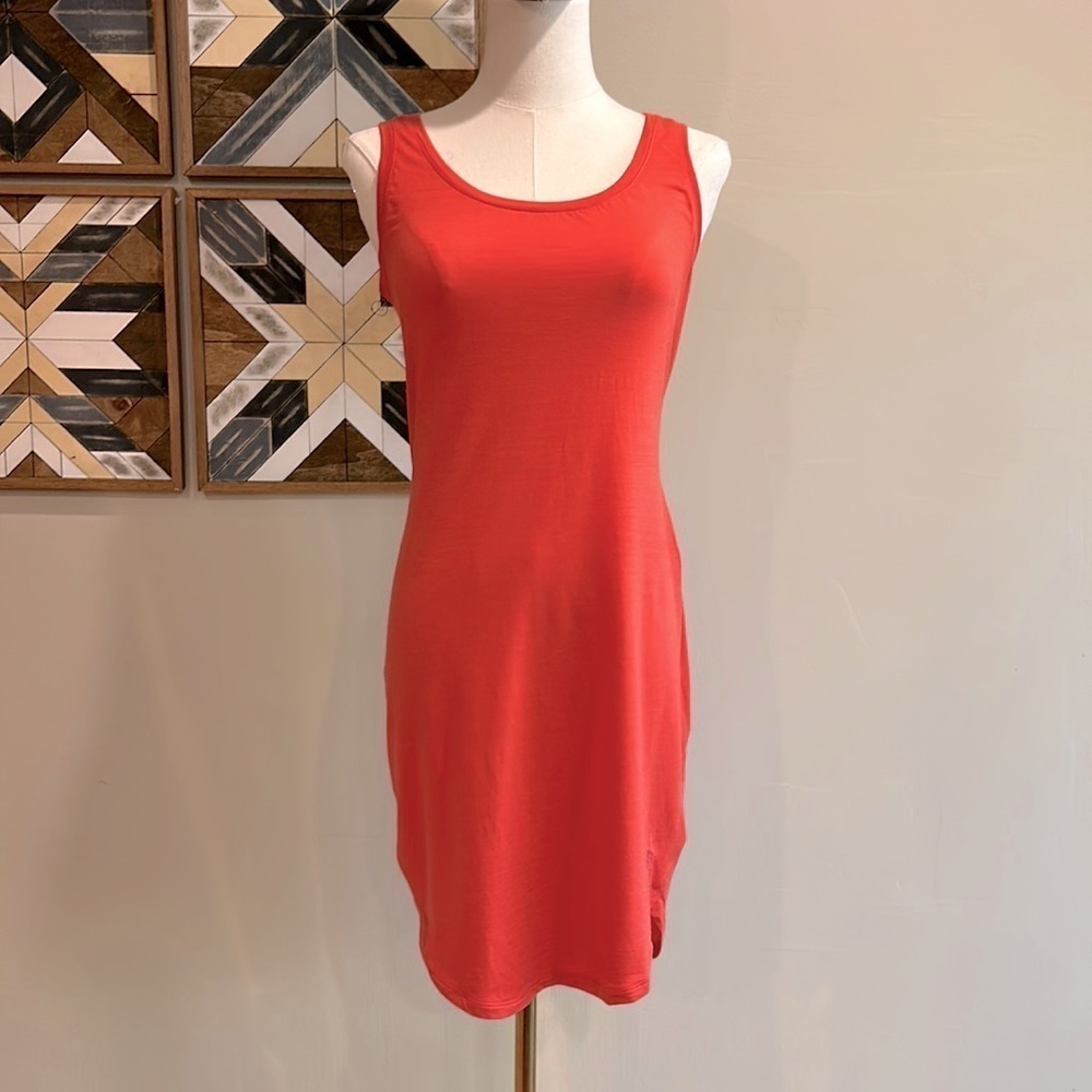 Icebreaker Merino Women’s Cool-Lite Red Tank Dress XS